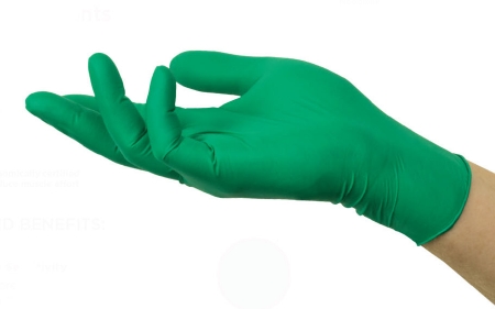 Gloves Exam Neogard® Large NonSterile Polychloroprene Standard Cuff Length Textured Fingertips Green Not Chemo Approved  (100/BX 10BXS/CS) by Ansell Healthcare Products LLC  ID C523